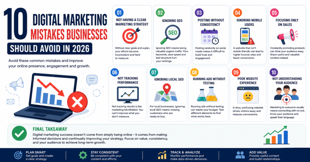 Digital Marketing Mistakes