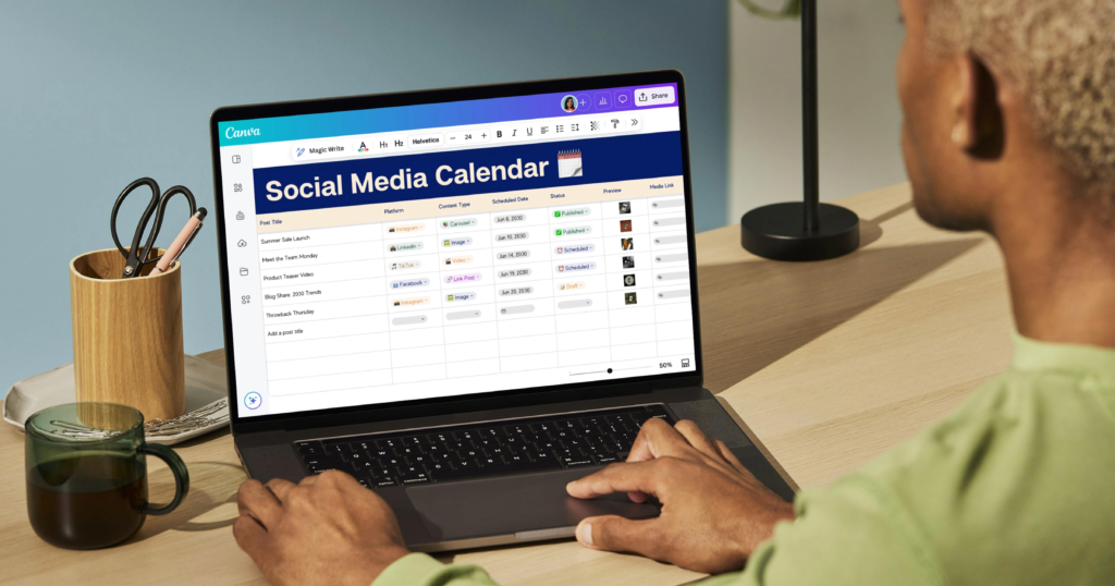 Social Media Calendar
